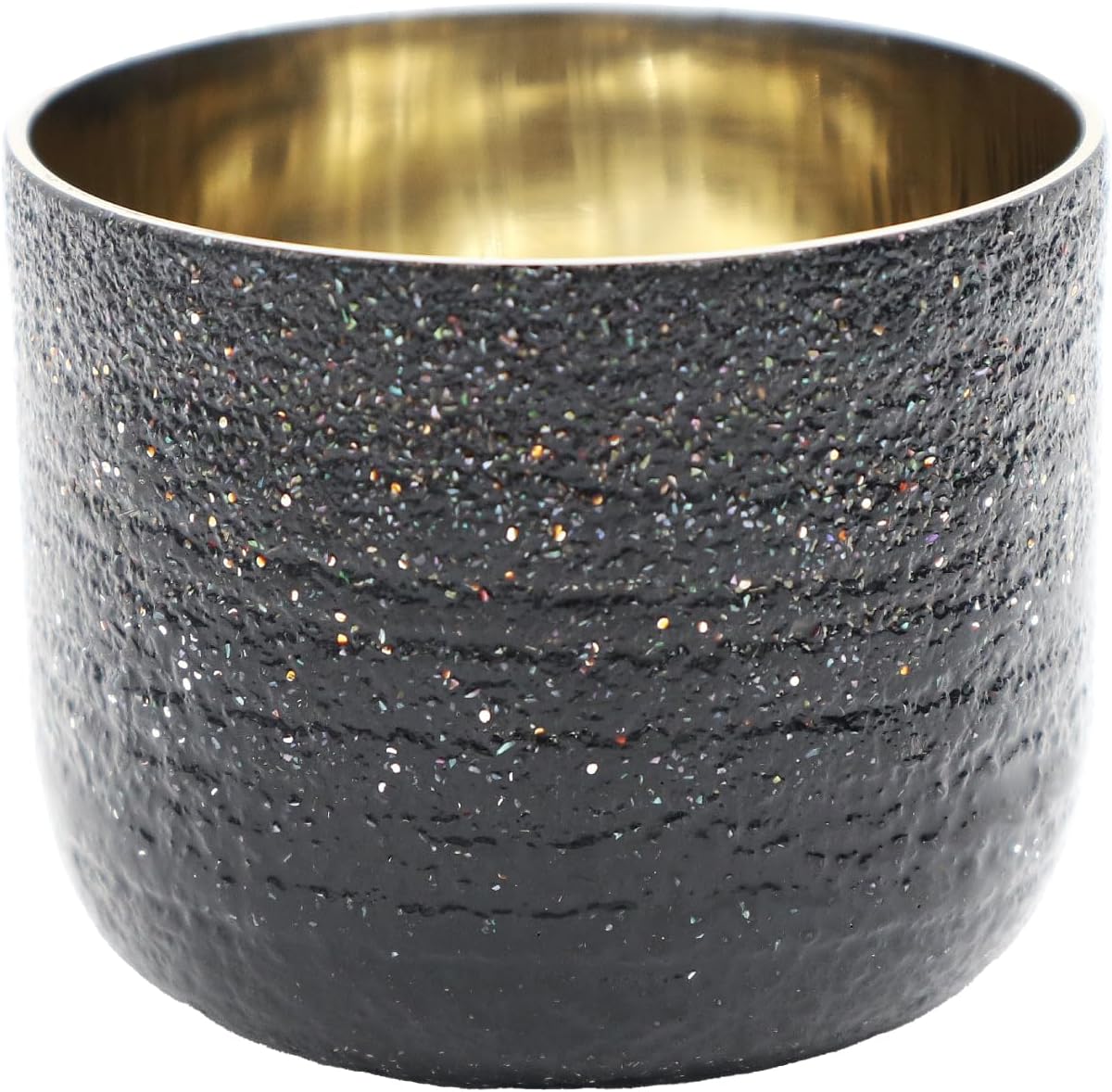 Kasyou Studio Lacquer Bunguimi Galaxy Gold Boar Mouth Glass (Kagazao, Comes in a Cosmetic Box, Made in Japan, Premium, Traditional Crafts, Ishikawa)