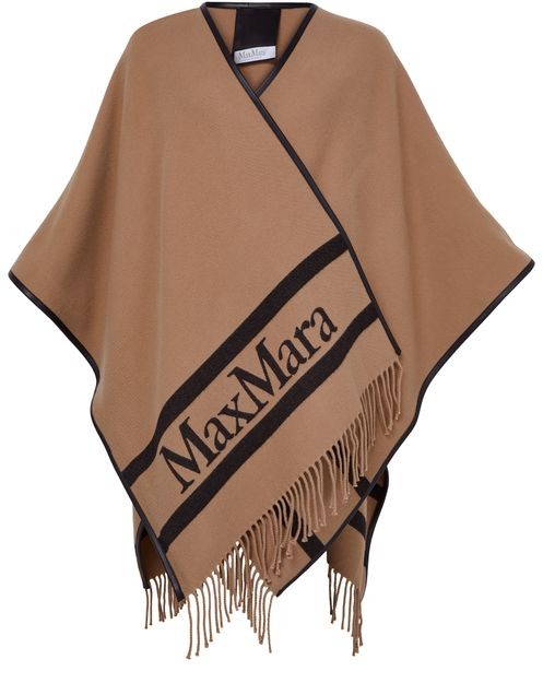 MAX MARA Logo poncho - Image 1
