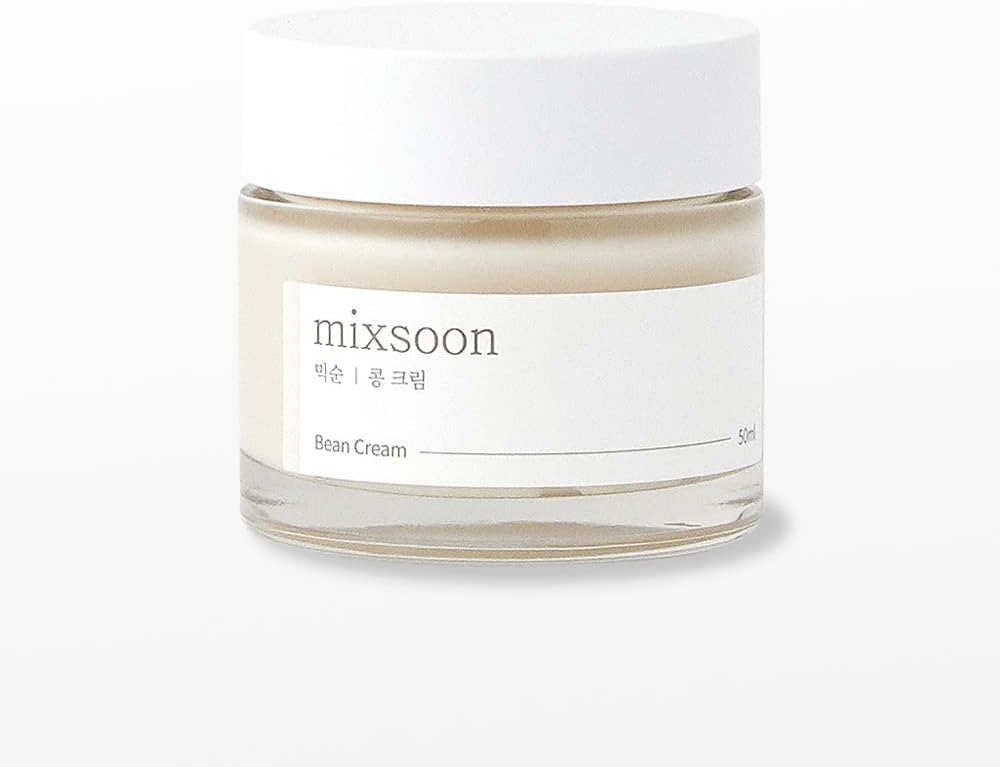 MIXSOON Soy Cream 1.7 fl oz (50 ml) Moisturizing Cream Soy Cream Sleeping Mask Soy Fermented Extract Oil-moisture Balance Chunky Moisture Calming Elasticity Pores Extract Non-Sticky, High