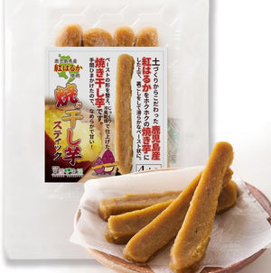 Natural Lifestyle Roasted Dried Potatoes Stick (4.2 oz (120 g), 4 Potatoes, Produced in Kagoshima Prefecture, Red Haruka, Made in Japan, Snacks, Sweets, Paste, Edible