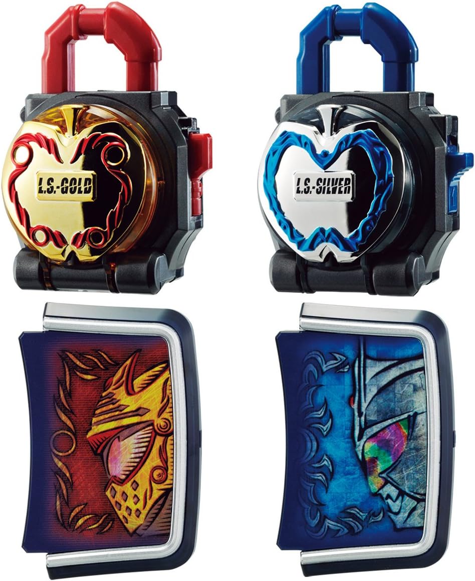 Kamen Rider Gaime DX Gold & Silver Apple Rock Seeds Kamen Rider Mars & Crown Set