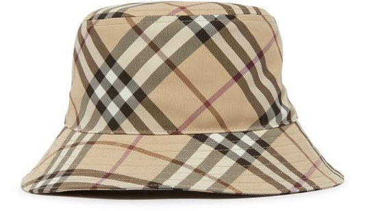 BURBERRY コットン混紡製 チェックボブ - Image 1