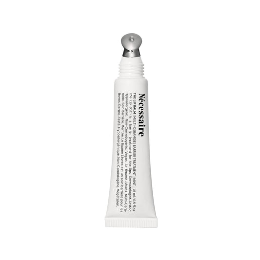 Nécessaire The Lip Balm | Bálsamo labial hidratante para mujeres y hombres, transparente, menta, multi-ceramida, bálsamo de tratamiento, alivio instantáneo para labios secos y agrietados, punta