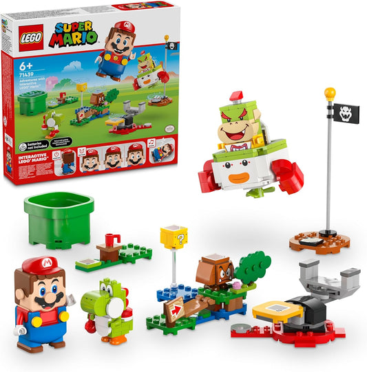 LEGO Super Mario LEGO(R) Mario and Adventure! Toys Playthings Birthday Present Blocks Educational Boys Girls Children 6 Years 7 Years 8 Years 9 Years Mario Goods Game 71439