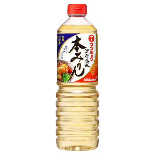 MANNS WINES (マンズワイン) Manjo Thick Aged Hon Mirin [1,000 ml (33.8 fl oz)]