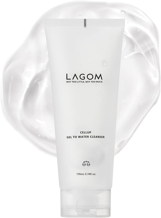 LAGOM GELTO WATER CLEANSER 6.7 fl oz (220 ml) (Morning Facial Cleanser) Genuine Japanese Product