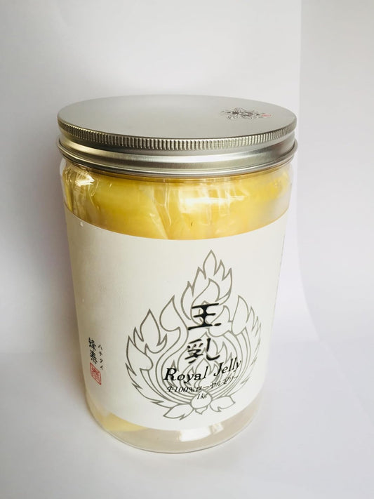 蜂泰 生ローヤルゼリー 王乳 1kg タイ産 純度100% 無添加 冷凍保存