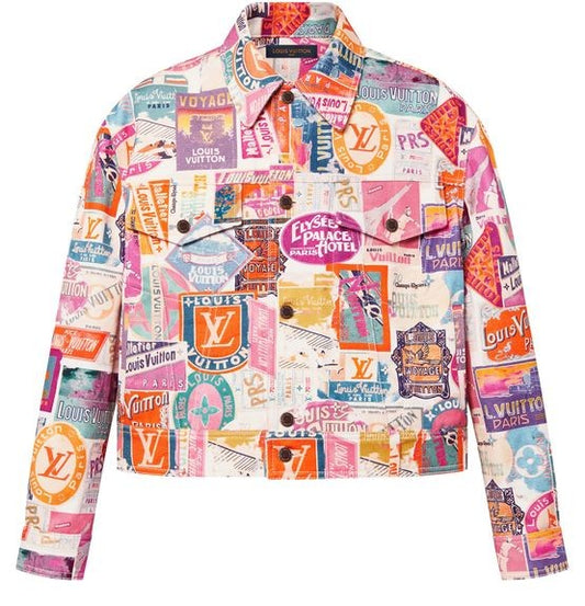 LOUIS VUITTON Denim Jacket With Front Pockets - Image 1