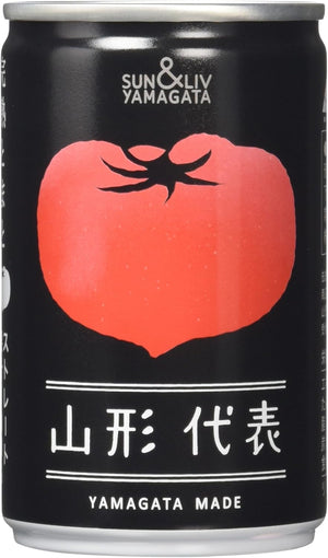 Sun & Live Yamagata Representative Tomato, 5.6 oz (160 g) x 20 Bottles