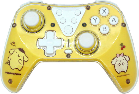 Allone (アローン) Wireless Game Controller #Unipo Sanrio Characters Pompompurin 6.1×2.4×4.1 inches Switch2/Switch/Switch Lite/Organic EL Compatible Yellow Both Wired and Wireless Okay Favorite Character