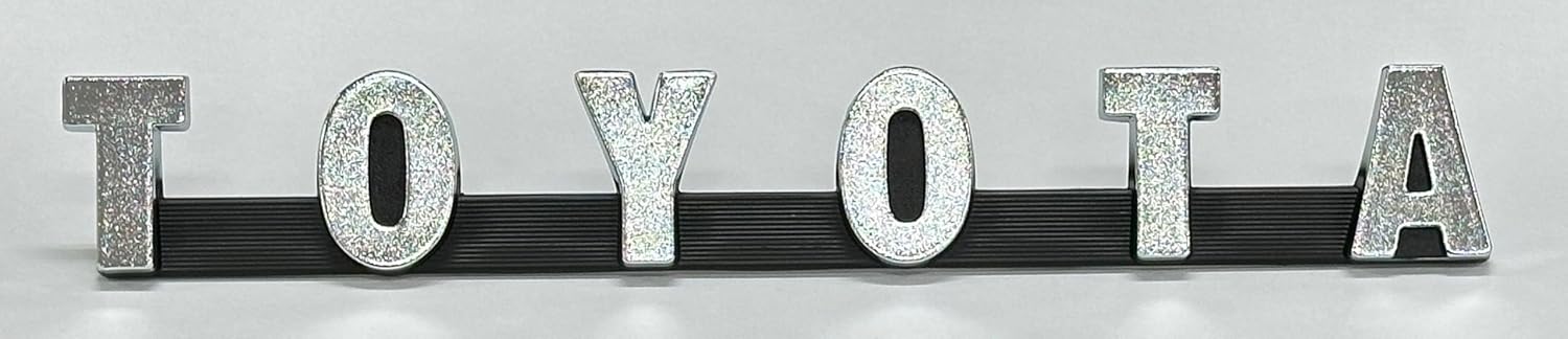 TOYOTA Genuine Toyota Land Cruiser 40 FJ40 BJ40 Front Grille Emblem Aging Repair Parts Plating Black Toyota Motor (TOYOTA)