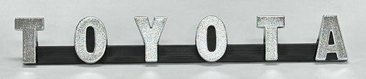 TOYOTA Genuine Toyota Land Cruiser 40 FJ40 BJ40 Front Grille Emblem Aging Repair Parts Plating Black Toyota Motor (TOYOTA)