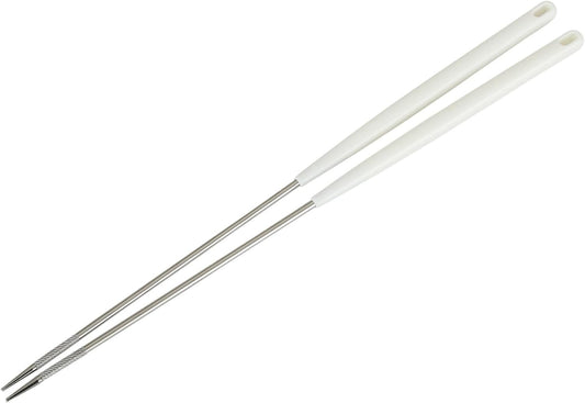 KAI KAI KITCHEN DH8091 Stainless Steel Chopsticks 11.8 inches (30 cm), Frying, Convenient, Dishwasher Safe, Made in Japan