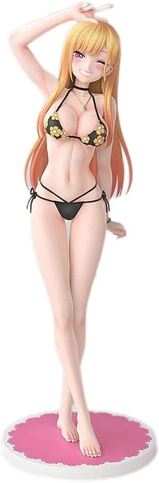 23cm My Dress Up Darling Kitagawa Marine Swimsuit Ver.PVC Environmental Action Figure Anime Goods Model Statue Toy Figure Gift