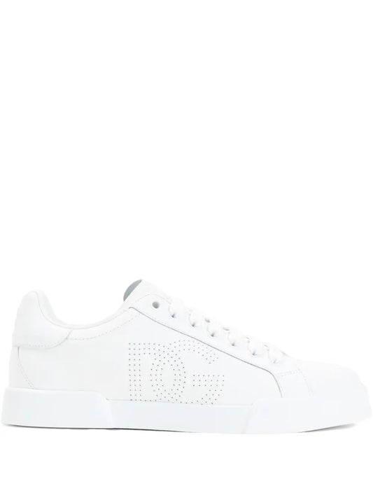 Dolce  Gabbana ドルチェ＆ガッバーナレザースニーカー - Image 1