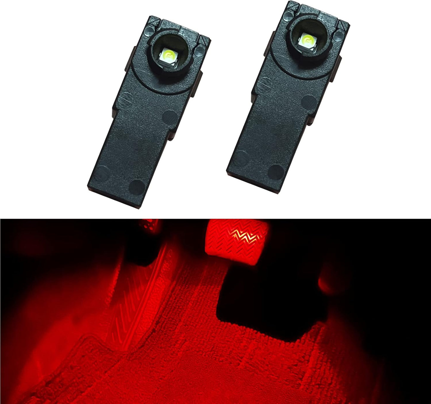 WeCar Toyota 60 Series Prius 60 Series January to Z G Grade Only Compatible LED Foot Lamp, Inner Lamp, Glove Box, Console, Car Light, Foot Light, Genuine Replacement, SMD-LED, 3 Chips, Illumination,