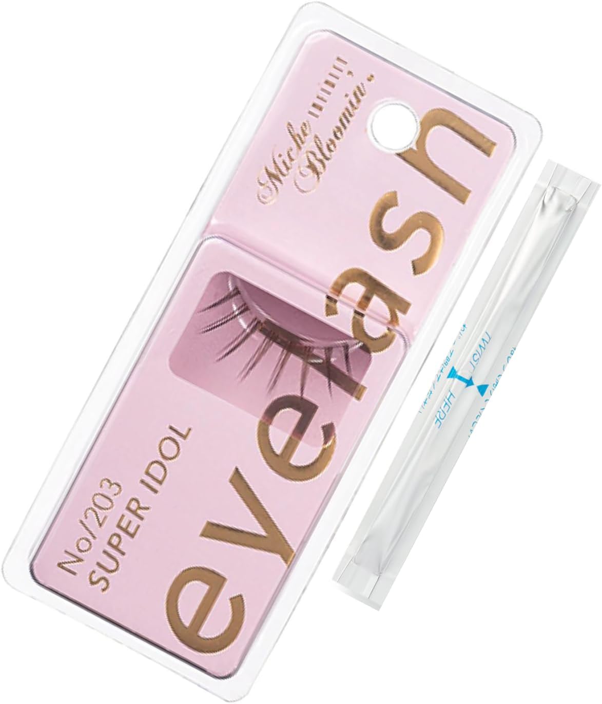 Mish Bloomin No.203 INFINITY Super Idol 1 Pair with Beauty Stick