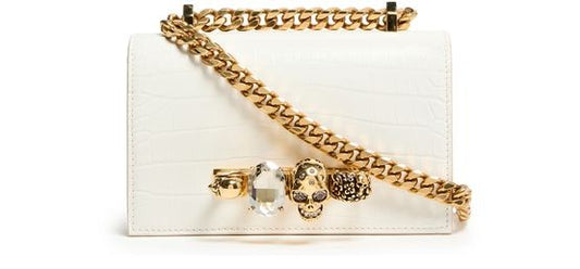 MCQUEEN Mini jewelled satchel - Image 1