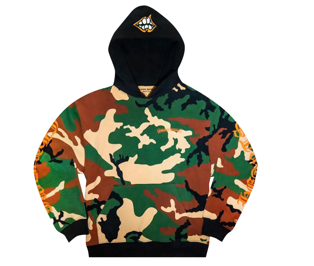 CHROME HEARTS MATTY BOY 'CAUTION CAMO' HOODIE