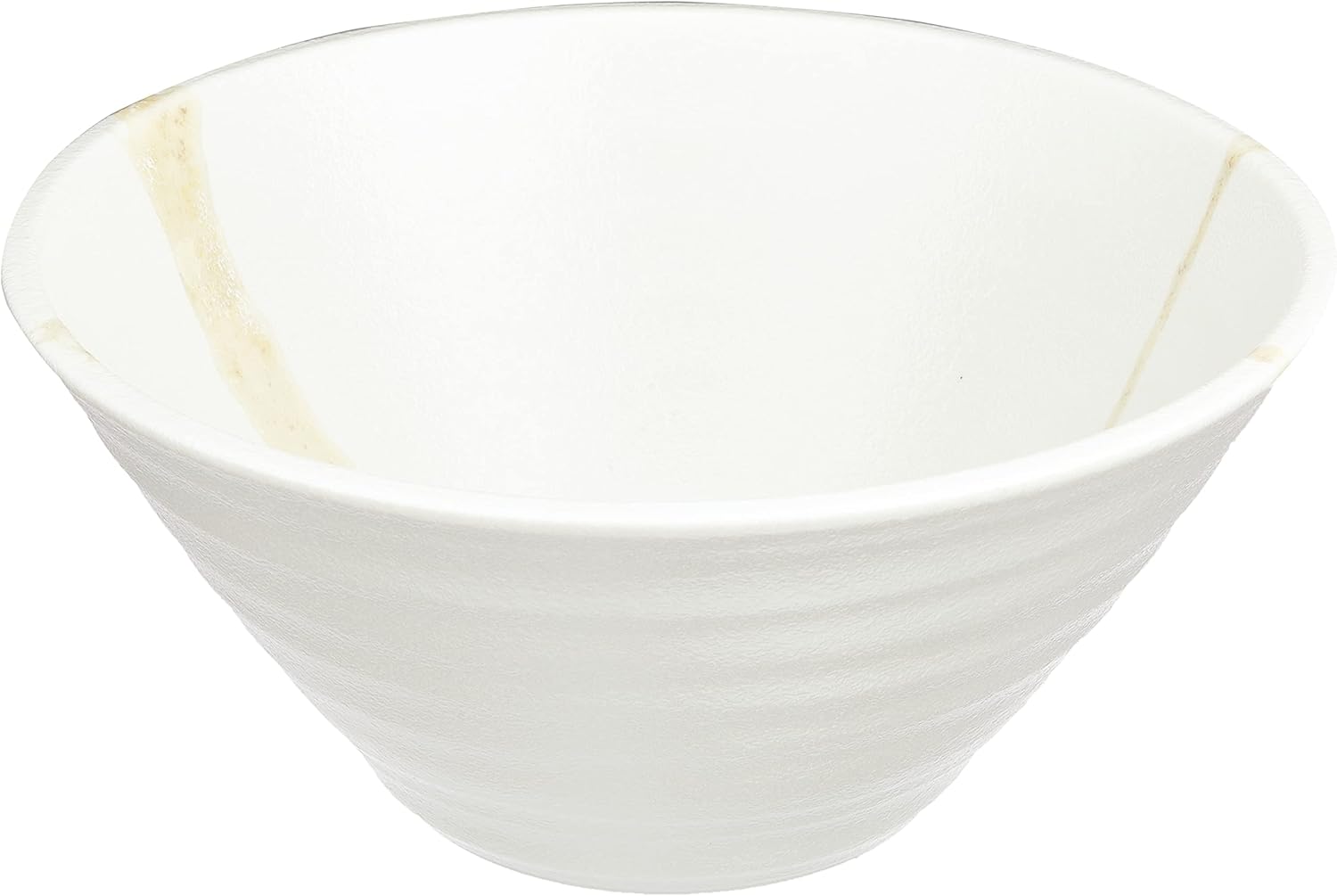Minoyaki Ramen Bowl / Donburi Bowl Splatted Perpendicular Bowl