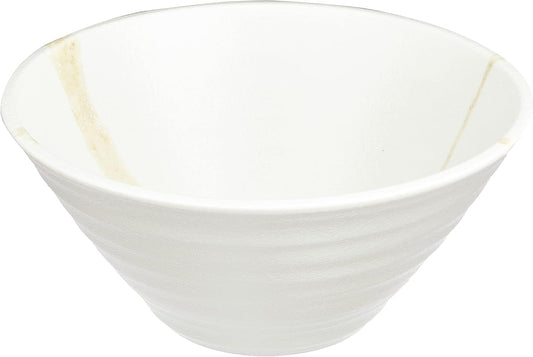 Minoyaki Ramen Bowl / Donburi Bowl Splatted Perpendicular Bowl