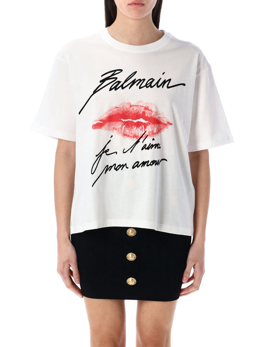 Balmain バルマンTシャツとポロスホワイト - Image 1