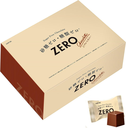 Lotte Zero Chocolate Large Volume Box 25.4 oz (720 g)