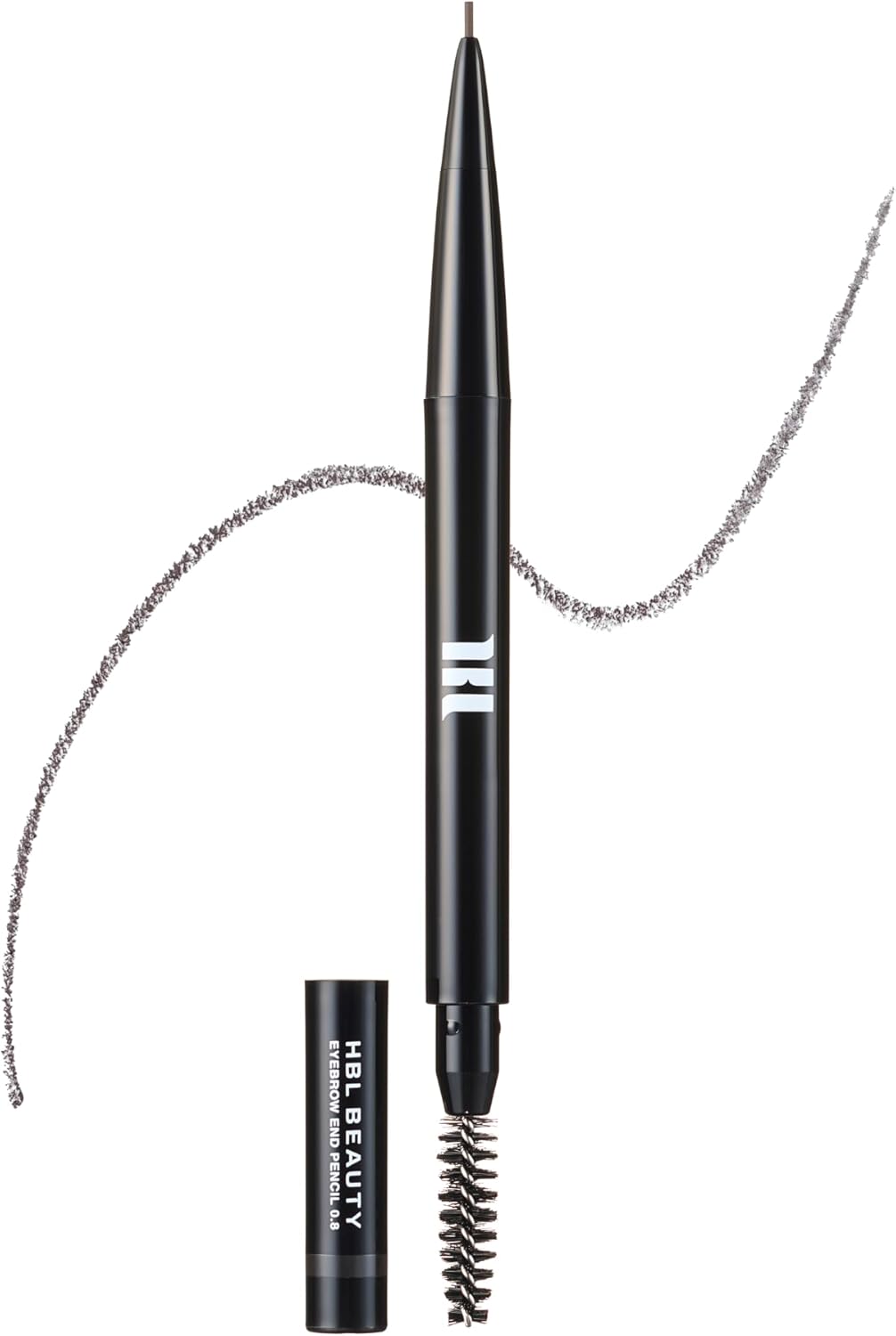 Eyebrow End Pencil, 0.8mm, 02, Deep 0.02g, Eyebrow, Makeup, Extra Fine, Break-Resistant, Never Fade, Natural, Skin-friendly, Easy, Salon Professional