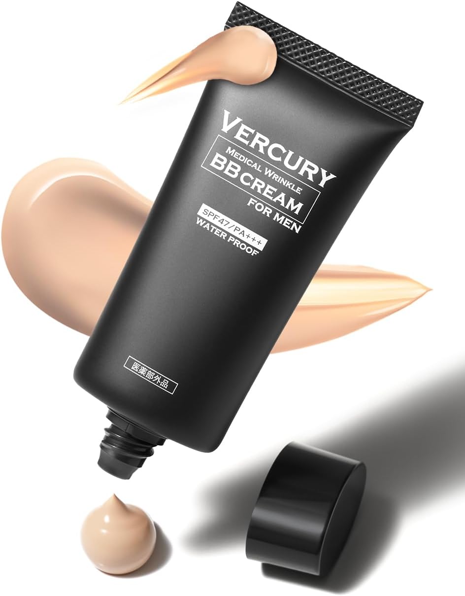 [1 Army Men's First-Second Popular Skin BB Cream] Barclay BB Cream, Men's Foundation, Concealer, Quasi Drug, Sunscreen, Acne Marks, Blue Beard, Hide, 1.1 oz (30 g)