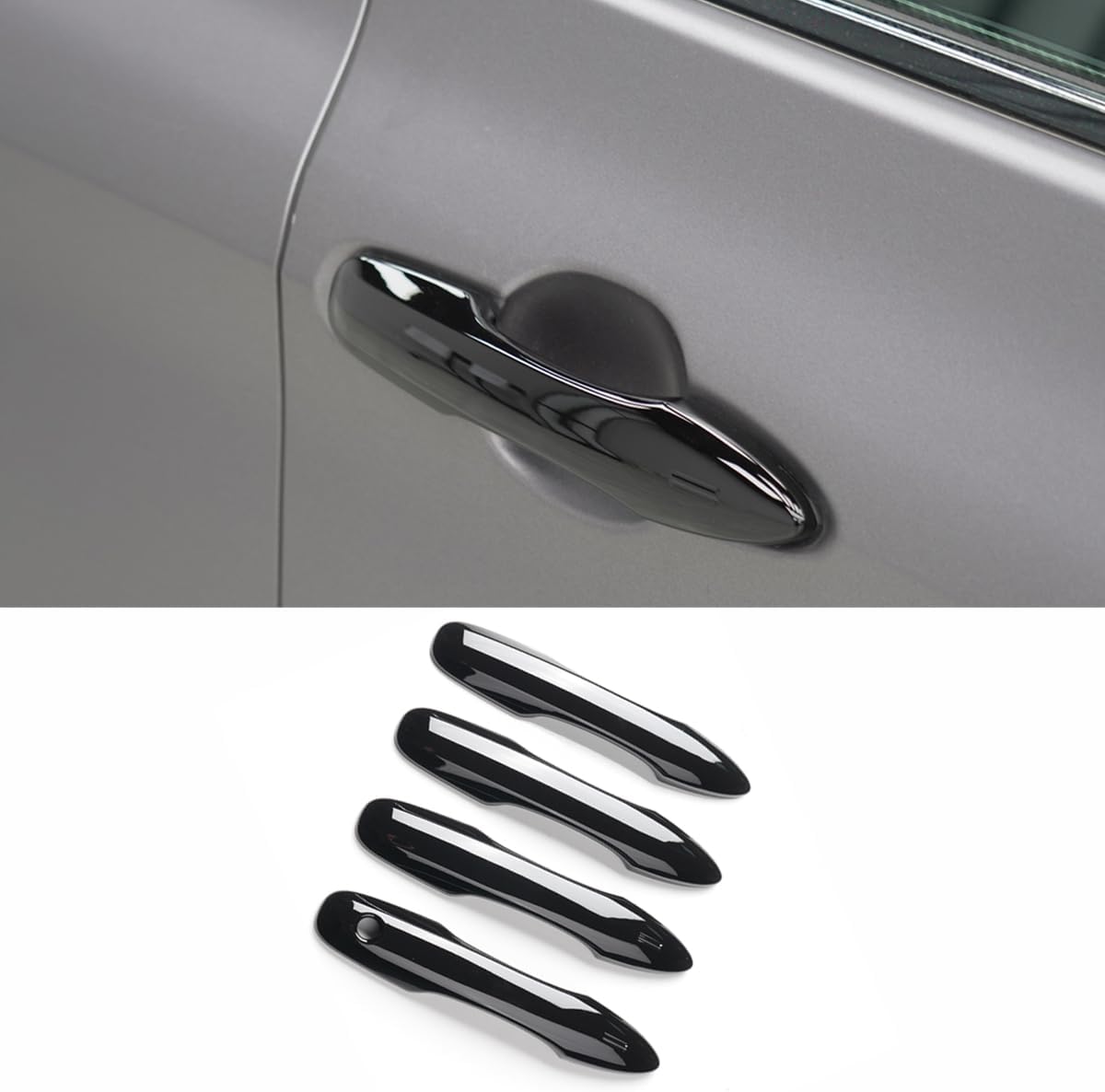 Toyota Prius 50 Series New Yaris 210 Series 10 Series 15 Series Camry 70 Series Corolla Sport 210 Series Harrier 80 Series Door Handle Cover Dedicated Design Car Door Handle Cover Door Knob