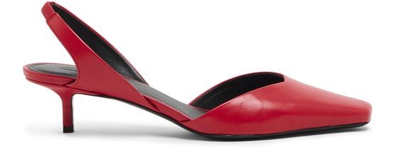 LOULOU STUDIO Akila キトゥンヒール スリングバック - Image 1