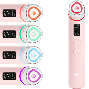 Medicube Age-R Booster Pro Rosa | 6-en-1 Masajeador de Belleza de Brillo de Vidrio Real | Piel de Espejo | Cuidado de la Piel Coreano