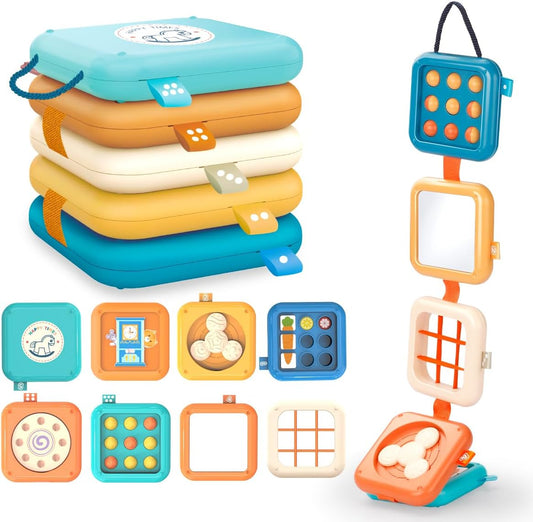 Montessori Busy Board, Toys, Boys, Girls, Babies, 0, 1 Years, Educational Toys, Fingertip Education, Early Development, Fingertip Training, Children's Toy, Baby Shower, Kindergarten Entrance