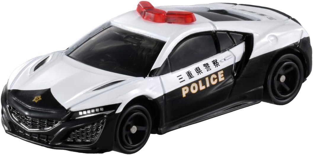 Takara Tomy Tomica No. 75 Honda NSX Patrol Car Mini Toy Vehicle, Ages 3 and Up