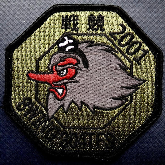 航空自衛隊 F-15 第304飛行隊 2001戦技競技会 ワッペン ②