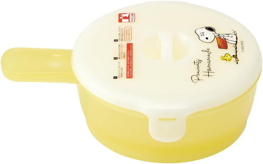 Skater RMD1-A Microwaveable Cookware Fried Egg Maker, Snoopy, Watercolor, 7.4 fl oz (210 ml), Made in Japan