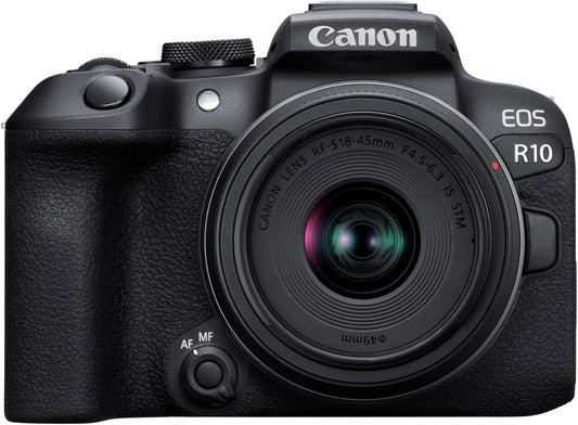 EOS R10, RF-S18-45 IS STM Lens Kit