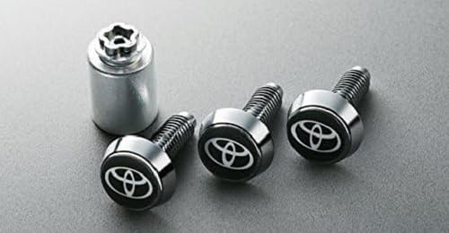 Toyota Motor (TOYOTA) [Domestic Genuine Parts] Lock Bolt (for License Plate) Toyota Logo, Safety Security