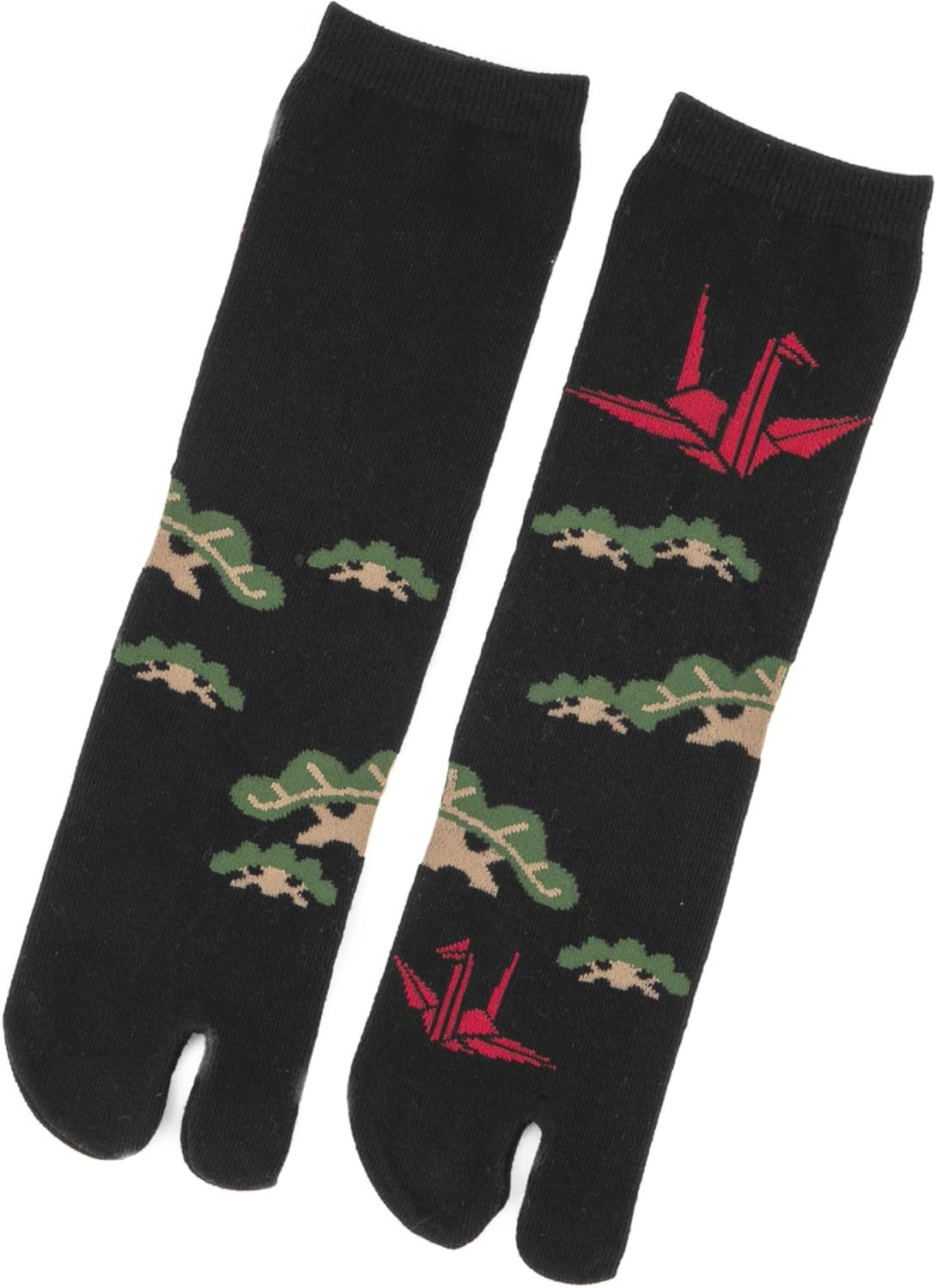 Noren Tabi Socks, Men's, Women's, Kids (Unisex), Double-toed, Made in Japan, Nara, Cotton, Socks, Crew Length, Mid-Length, Japanese Pattern, Bunions, Cold Protection, Thick, Business, Sports, Socks,