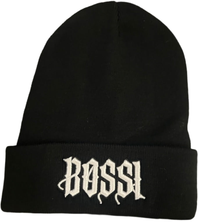BOSSI X SRLA 'BLACK/WHITE' BEANIE