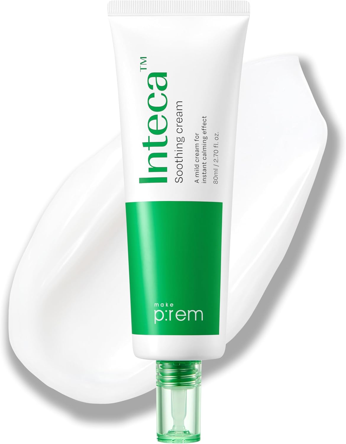 Make Prem Intecasoothing Cream, 2.8 fl oz (80 ml), Deer, Highly Moisturizing, Large Capacity, Gel Cream, Korea, Non-Comedogenic Tested