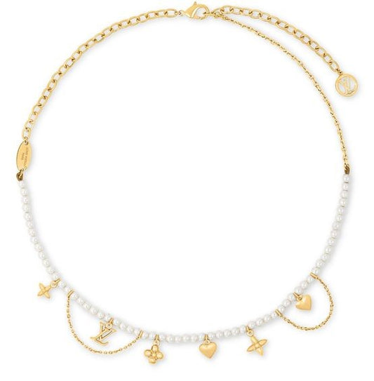 LOUIS VUITTON Blooming Pearls Necklace - Image 1