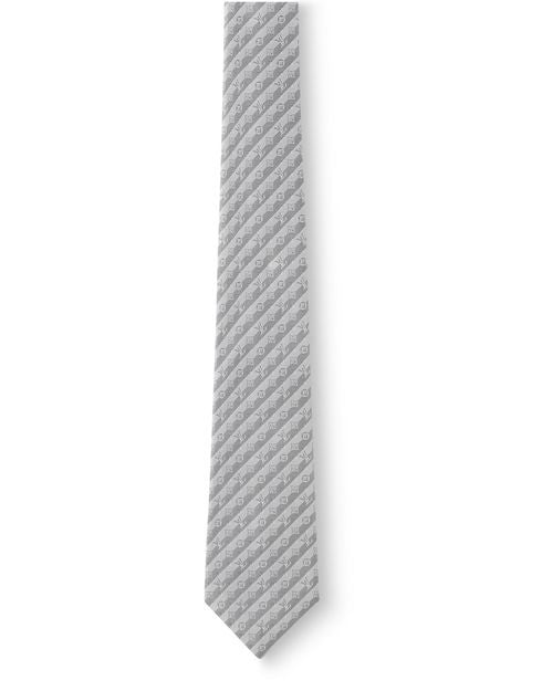 LOUIS VUITTON Monogram Diagonal Tie - Image 1