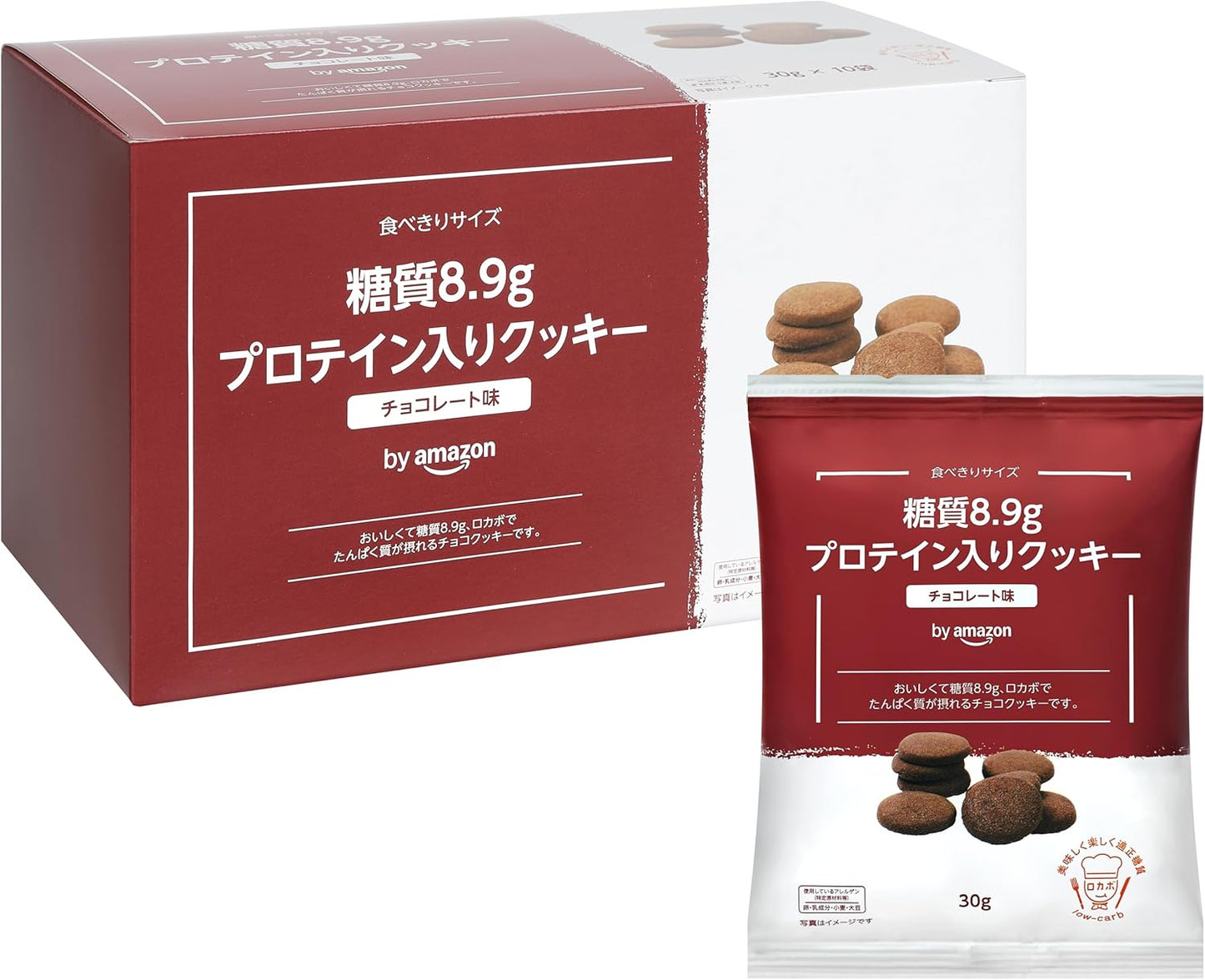 By Roka Boxy Chocolate Flavor, 1.1 oz (30 g) x 10 Bags, Sugar 0.3 oz (8.9 g), Protein