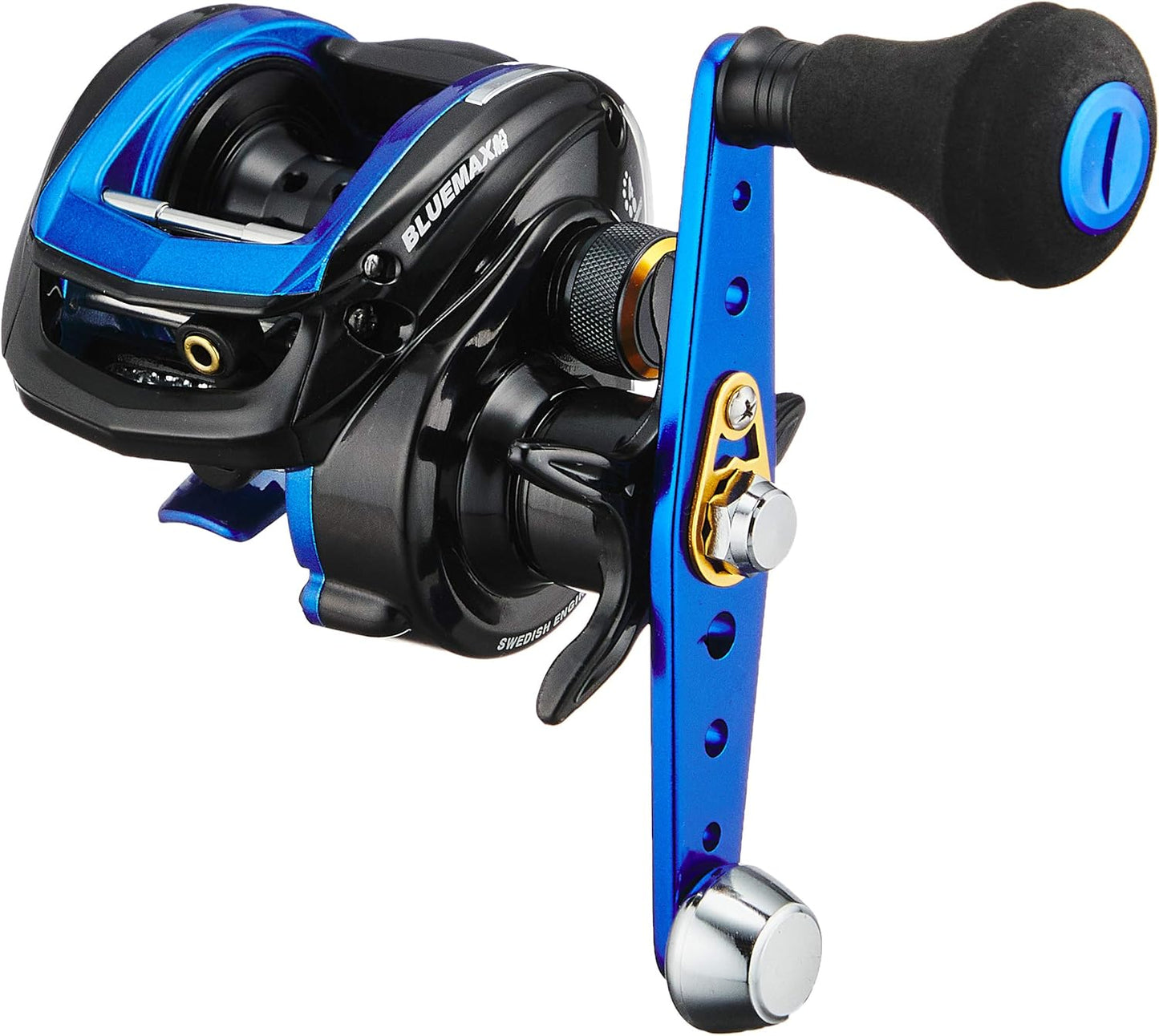 Abu Garcia Blue Max Ships, Assorted Five-Eyed, Mackerel and Crossfish, Double Axle Bait Reel
