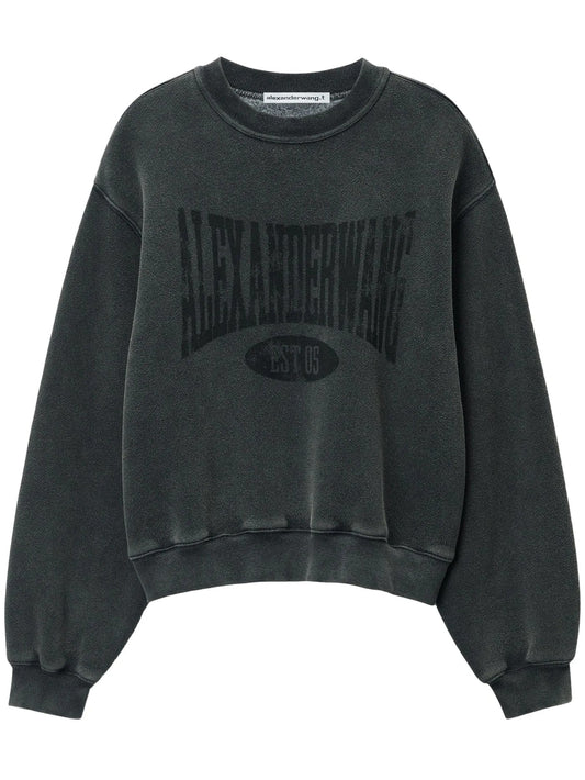 Alexander Wang アレクサンダーワングラフィッククルーネックスウェットシャツ - Image 1