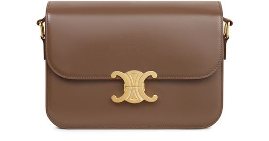 CELINE Medium Triomphe bag in shiny calfskin - Image 1