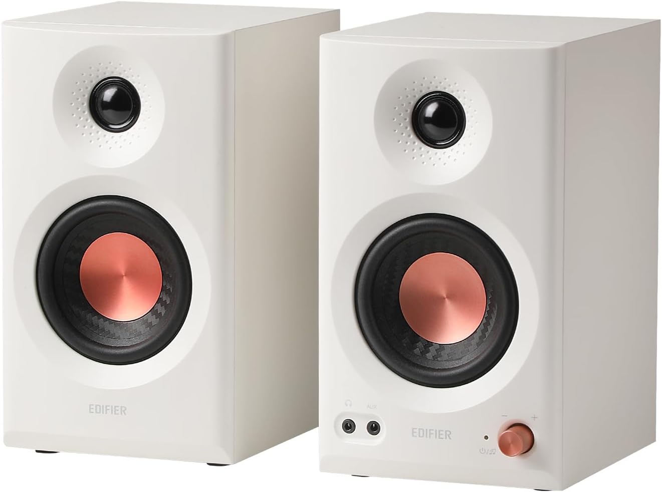 Award-Winning "VGP2025" Edifier MR3 Studio Monitor Speaker "2024 New Model" 36W Bluetooth 5.4 Room Correction Hi-Res Dedicated App TRS Balanced/RCA/AUX Input 3.5mm/Headphone Jack Output 52Hz-40kHz for