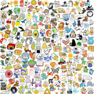 Juego de broches de esmalte a granel, 20/30/50/80 unidades, insignias de solapa, broches de esmalte de plantas, dibujos animados, botones divertidos, joyas para la decoración de mochilas, sombreros y