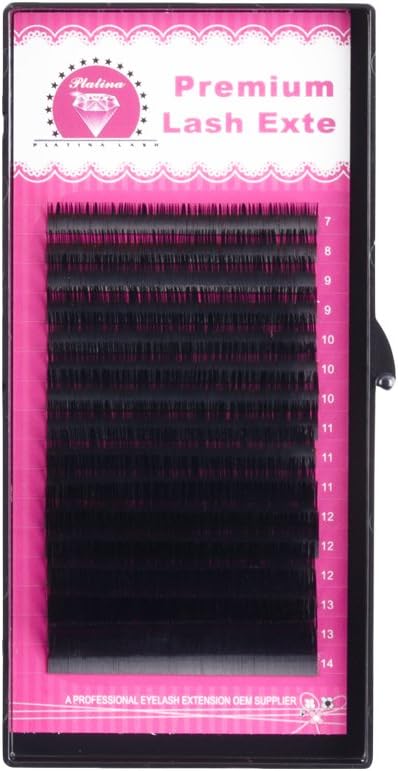 セーブルまつげエクステ Cカール0.15太さ(太さ指定)7-14mm MIX長さ 16列シート【約3700本】マツエク